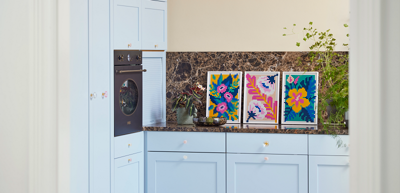 LEGO Art - Květinové umění