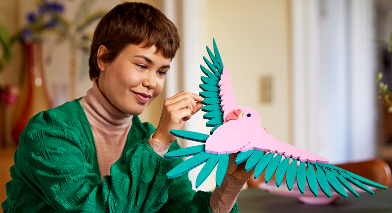 LEGO Art - Kolekce zvířat – Papoušci ara