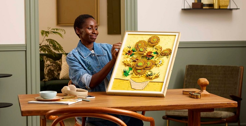LEGO Art - Vincent van Gogh – Slunečnice