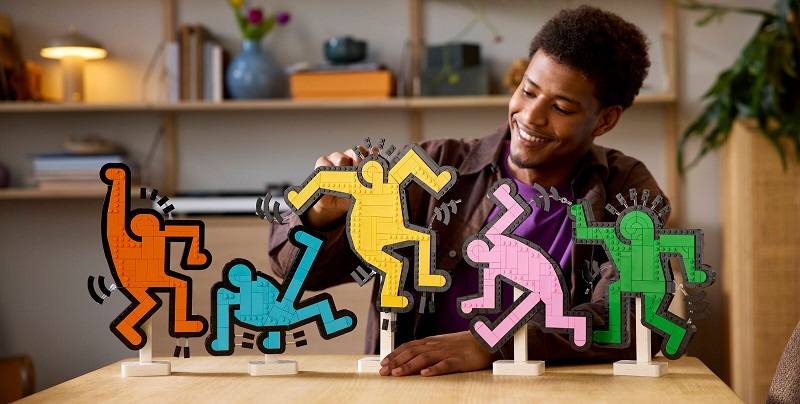 LEGO Art - Keith Haring – Tančící postavy
