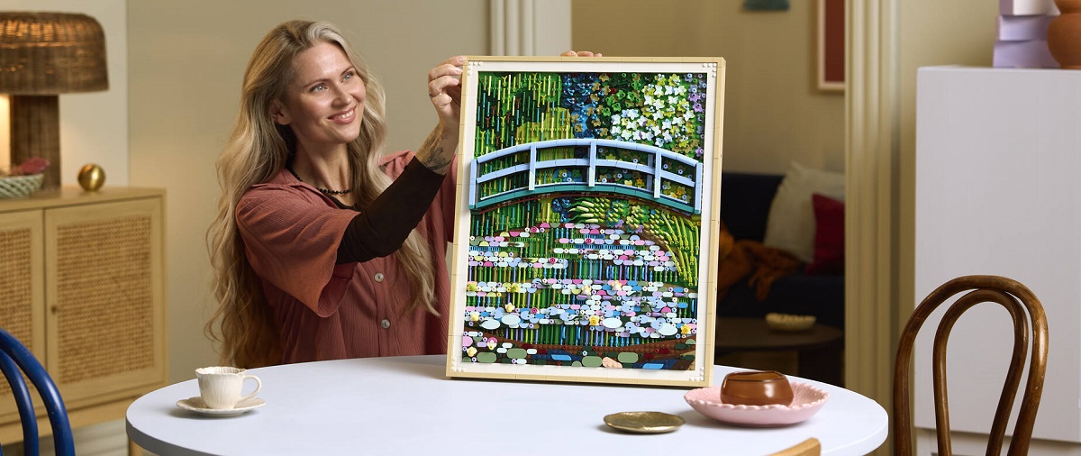 LEGO Art - Claude Monet – Most nad jezírkem s lekníny