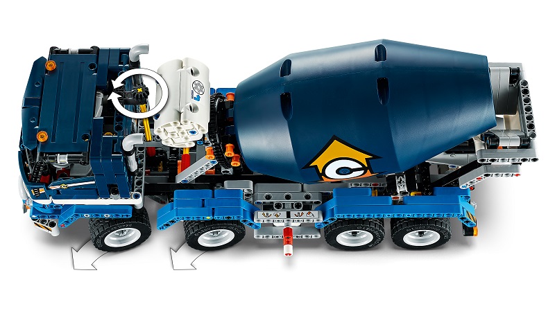 LEGO Technic - Náklaďák s míchačkou na beton