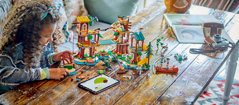 LEGO Friends - Dobrodružný tábor – dům na stromě