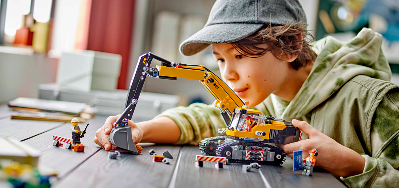 LEGO City - Žlutý bagr