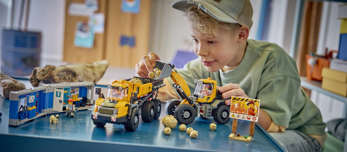 LEGO City - Sklápěč a čelní nakladač