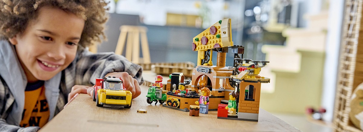LEGO City - Rozvoz pizzy a vozidla