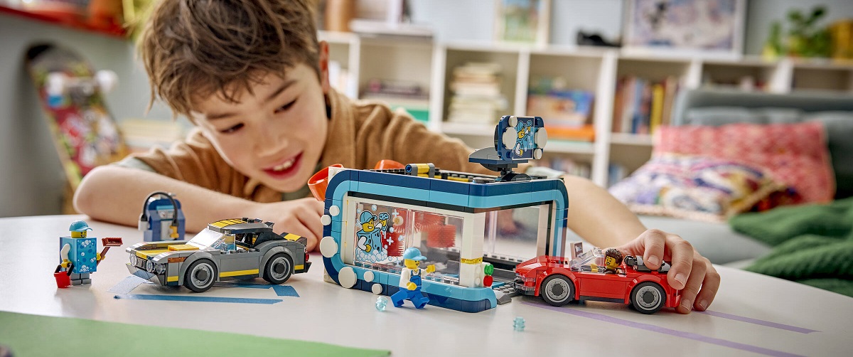 LEGO City - Automatická myčka aut