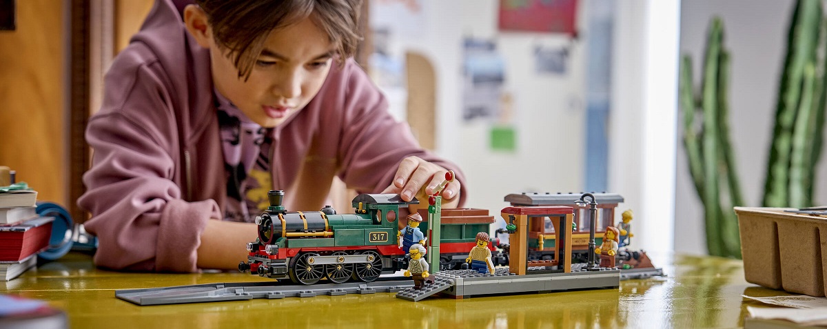 LEGO City - Vintage parní vlak