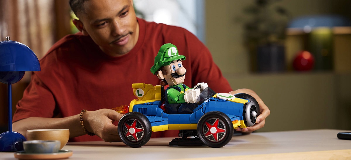 LEGO Super Mario - Mario Kart™ – Luigi a Mach 8