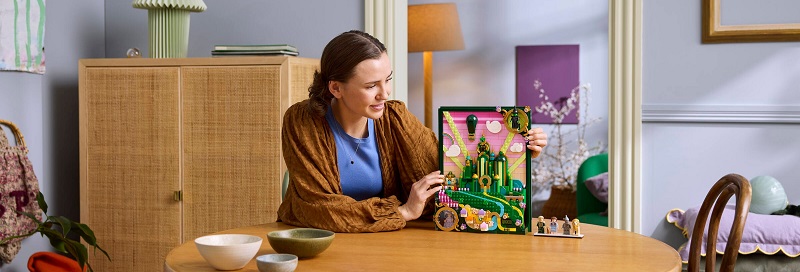 LEGO Wicked - Nástěnné umění: Emerald City