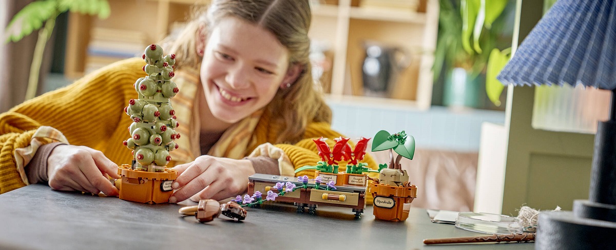 LEGO Harry Potter - Rostliny z hodiny bylinkářství v Bradavicích