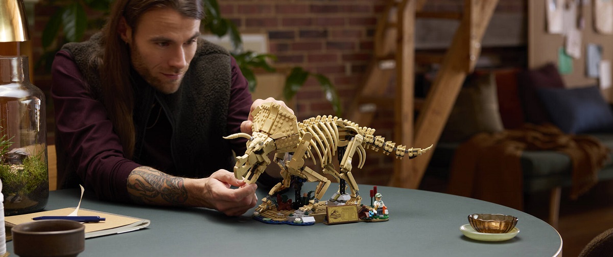 LEGO Jurassic World - Dinosauří fosilie: Triceratops
