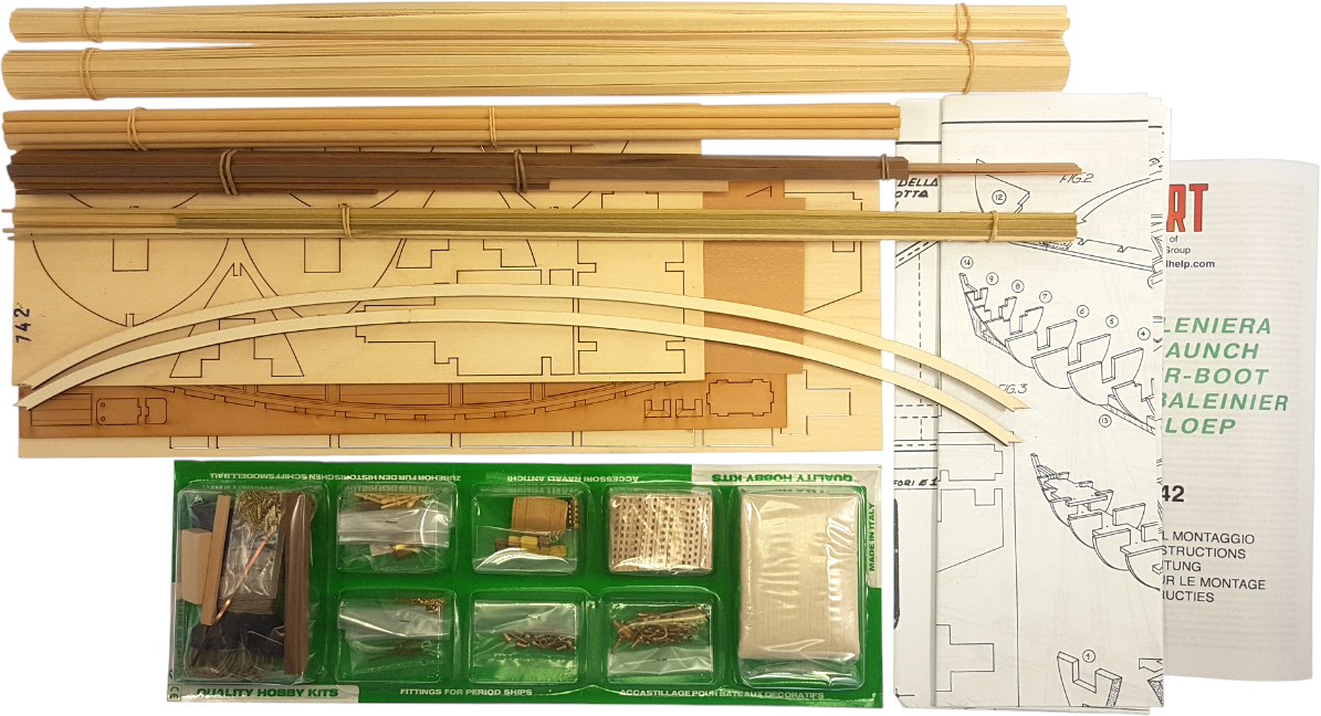Mantua Model Walfangboot 1:16 kit