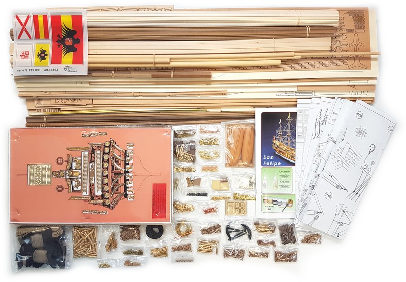 Mantua Model San Felipe 1:75 kit