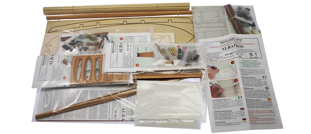 Mantua Model Albatros 1:40 kit