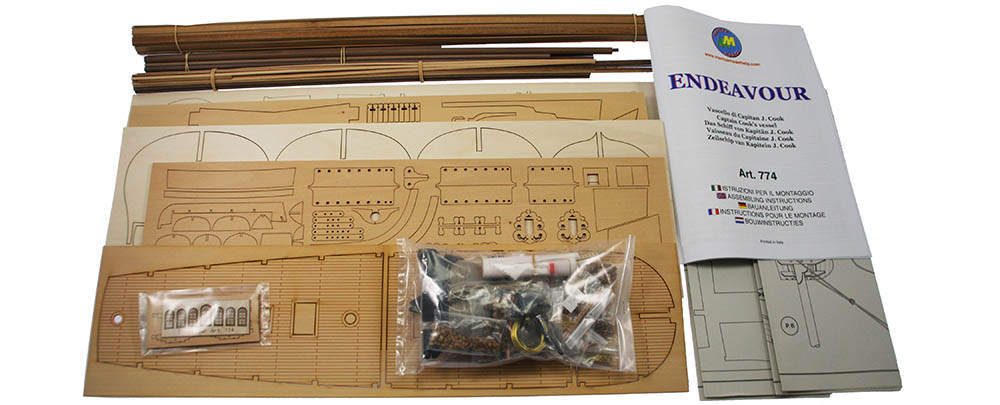 Mantua Model Endeavour 1:60 kit