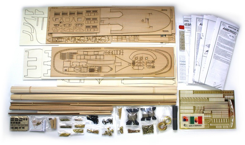 Mantua Model Amerigo Vespucci 1:100 kit
