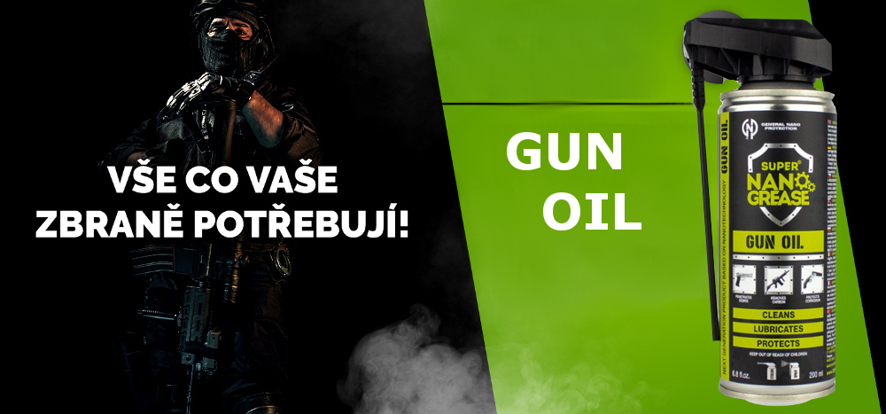 NANOPROTECH GNP Gun Oil mazivo na zbraně 400 ml