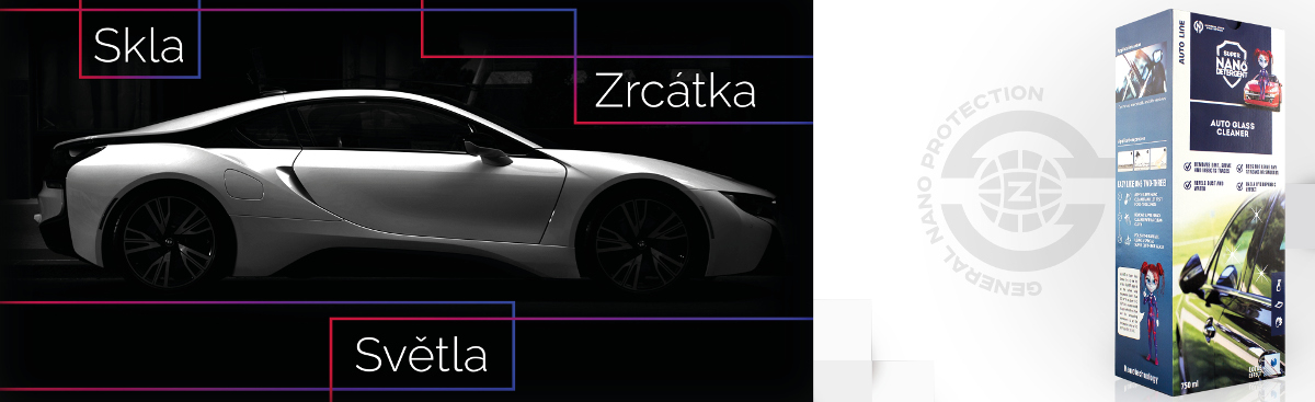 NANOPROTECH GNP Čištění a ochrana autoskel