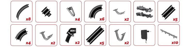 SCX Compact Formula Race to Win - obsah balení