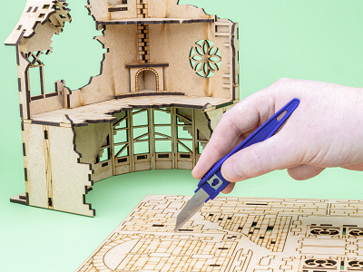 Modelcraft hobby nůž s 5 čepelemi