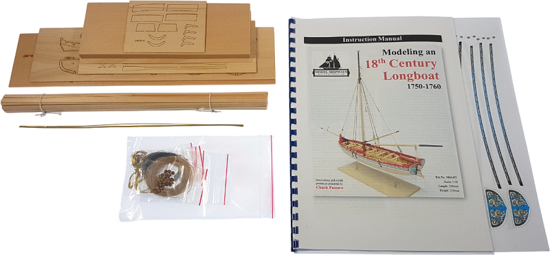 Model Shipways Longboat 1:48 kit
