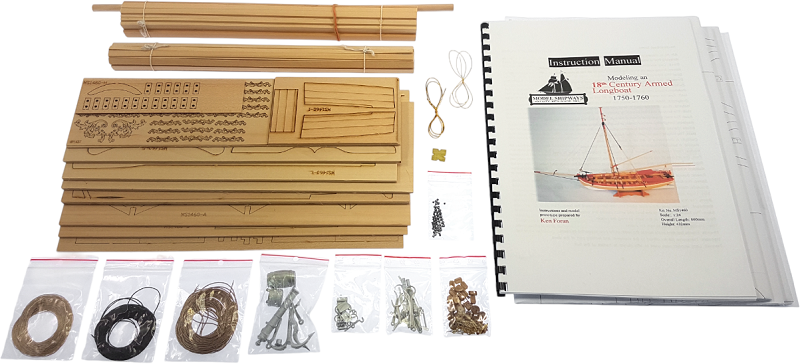 Model Shipways Armed Longboat 1:24 kit