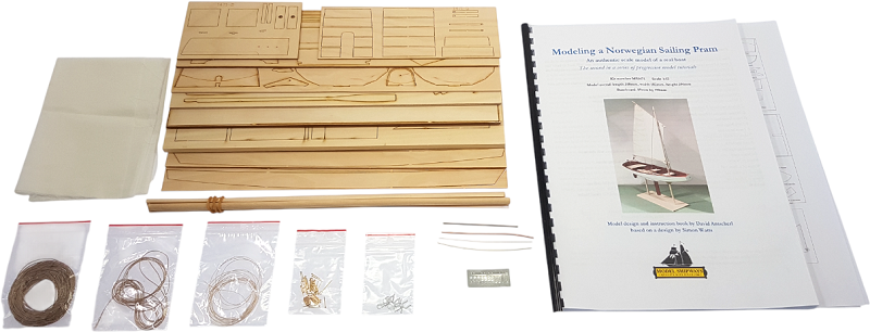 Model Shipways Norwegian Pram 1:12 kit