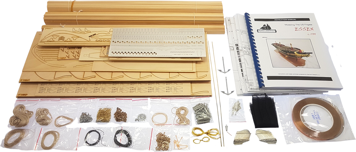 Model Shipways USS Essex 1799 1:76 kit