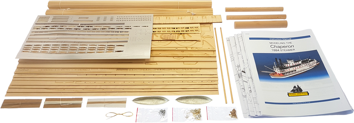 Model Shipways Chaperon 1:48 1884 kit