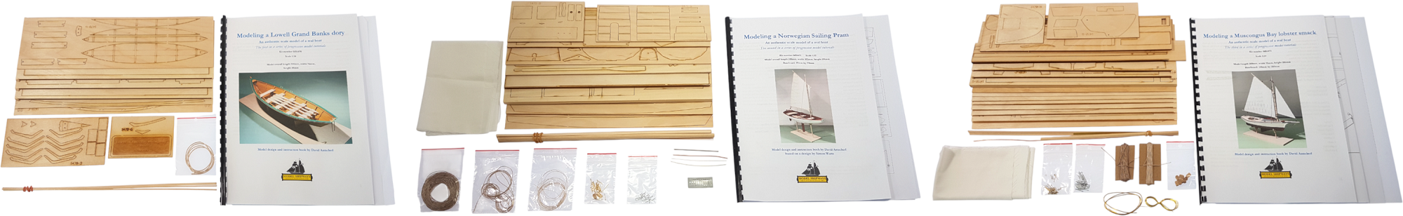 Model Shipways Shipwright 3 Kit Combo