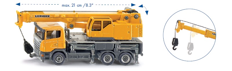 SIKU Super kamion DHL s vlekem 1:87