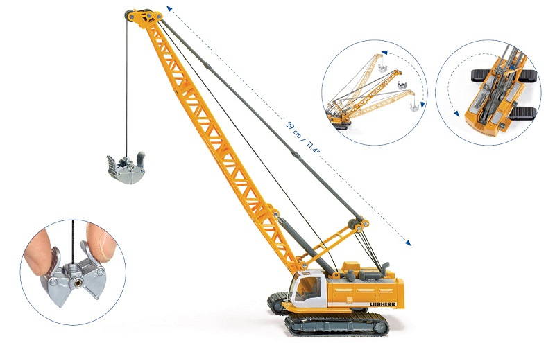 SIKU Super - Jeřáb 1:87