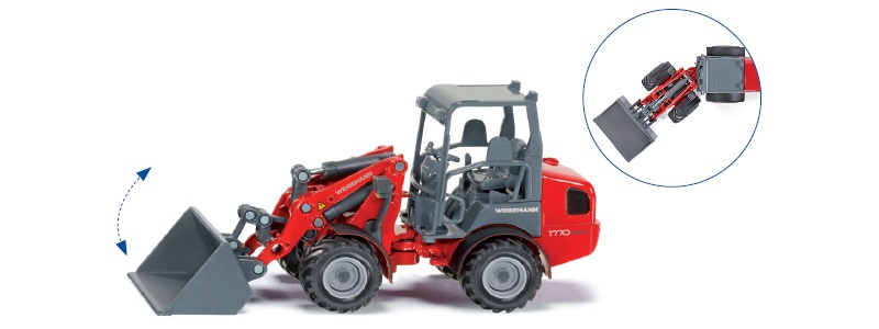 SIKU Farmer - Nakladač Weidemann 1770 CX50 1:32