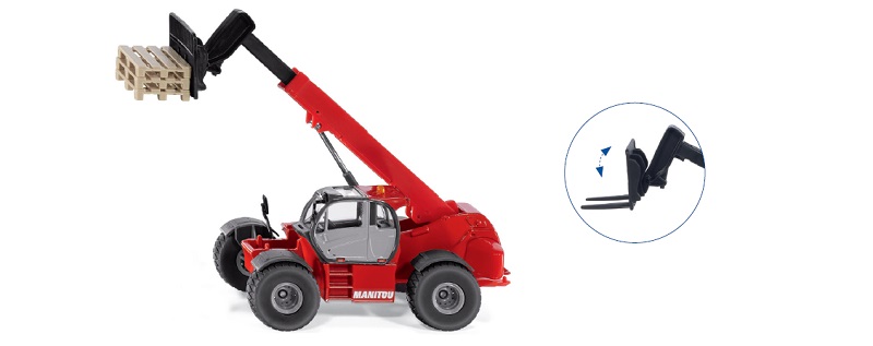 SIKU Super - Nakladač s teleskopickým ramenem 1:50