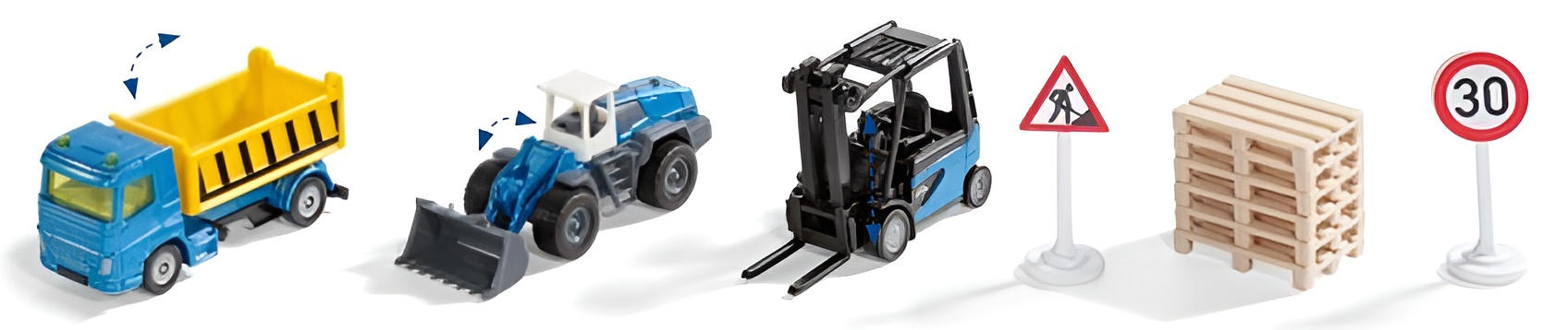 SIKU Super - stavební stroje (sada)