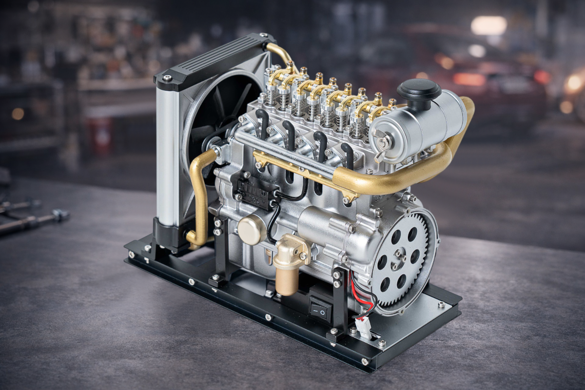 Teching dieselový motor Mini