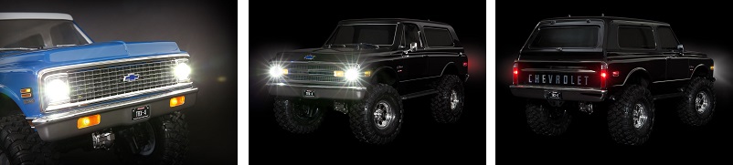 Traxxas LED osvětlení kompletní sada: TRX-4 Blazer 1969