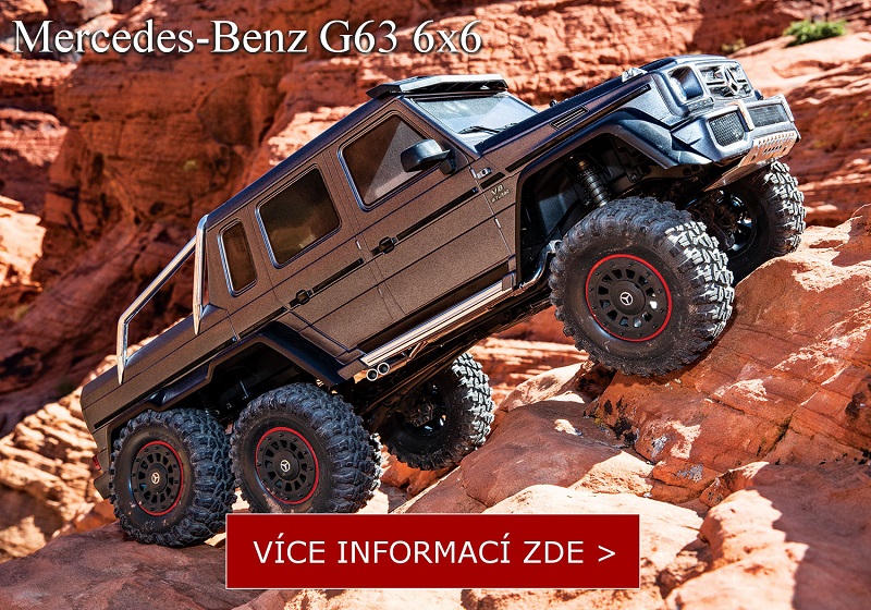 Traxxas TRX-6 Mercedes G 63 6x6 1:10 TQi RTR