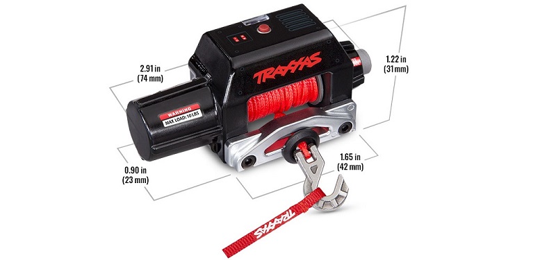 Traxxas elektrický naviják s bezdrátovým ovladačem