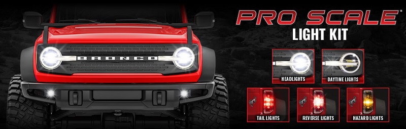 Traxxas LED osvětlení kompletní (pro #9711)