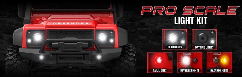 Traxxas LED osvětlení kompletní (pro #9712)