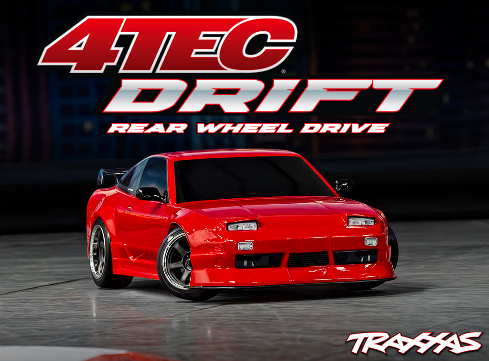 Traxxas 4-Tec Drift Nissan 240SX 1:10