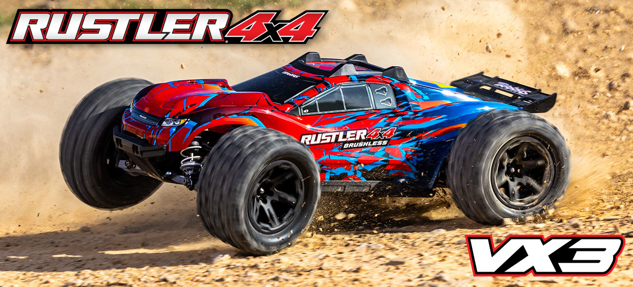 Traxxas Rustler 4x4 1:10 VX3 RTR