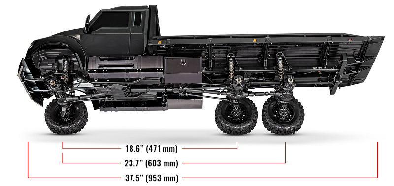 Traxxas TRX-6 Ultimate RC  Hauler 6x6 1:10 RTR