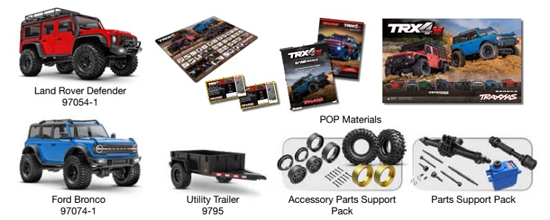 Traxxas TRX-4M First Delivery Package