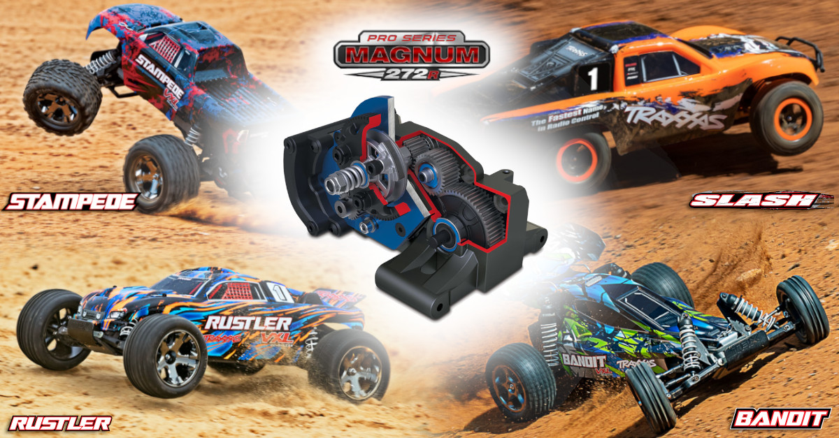 Traxxas převodovka Magnum 272R kompletní