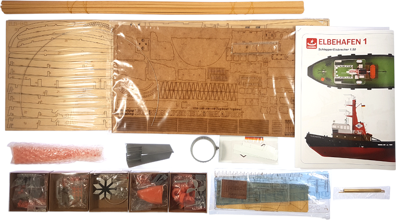 Türkmodel Elbehafen 1 1:50 kit