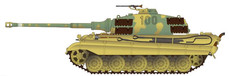2/s Pz.Abt.503 (Ostuf.Lippert), Berlin-Sektoor, 1945