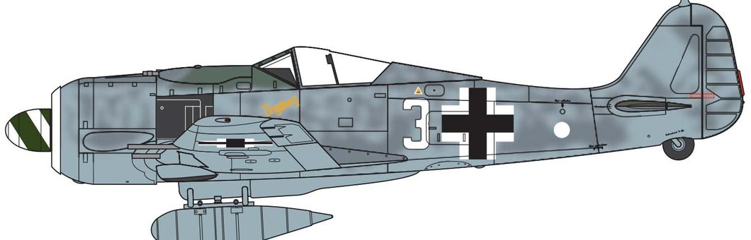 Focke Wulf Fw190 A8 White 3
